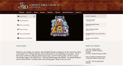 Desktop Screenshot of harvestbiblechurch.org